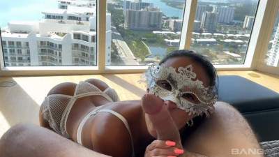 Impeccable Miss's side fuck sex
