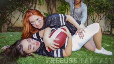 Freeusefantasy dirt with hottie Madison Morgan and Leana Lovings from FreeUse