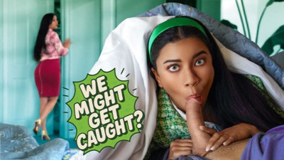 Nicole Aria and Ameena Green's creampie scene by Team Skeet
