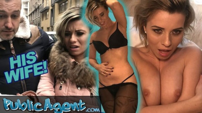 Public Agent featuring Haley Reed and Vicky Love's cumshot movie