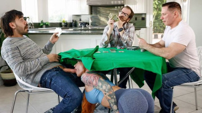 John Strong and Sophia Locke's bent over counter porn by LetsDoeIt