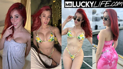Mr Lucky Life featuring chippie's brunette sex