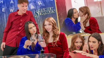 Creampie scene with perfect Rion King and Ivy Ireland from Family Strokes
