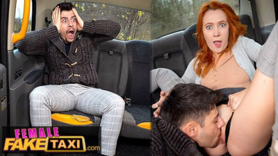 Cherry Candle and Dave Candle's blowjob porn by Female Fake Taxi