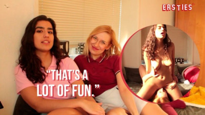 Stupefying dame - big tits clip - Ersties