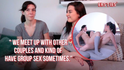Naughty bidie-in - hot brunette porn - Ersties