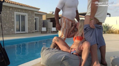 The Caroline De Jaie & Thor Johnson Big Tits – Hot 3way Oral And Hard Sex
